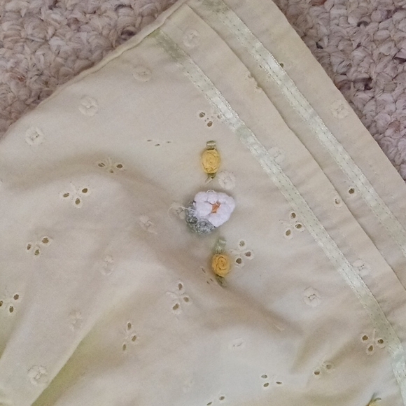 Vintage Spring Green Baby Dress - Picture 5 of 5